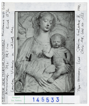 Vorschaubild Meister der Marmormadonnen: Madonna mit Kind. London, Victoria & Albert Museum 